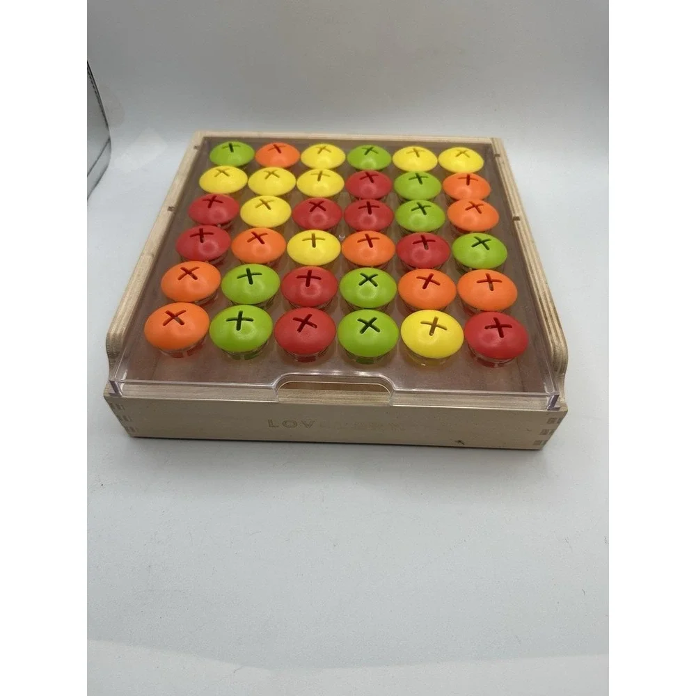Lovevery Mosaic Button Board from Companion Play Kit 22-24 Months COMPLETE